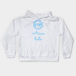 Stop Asian Hate Kids Hoodie